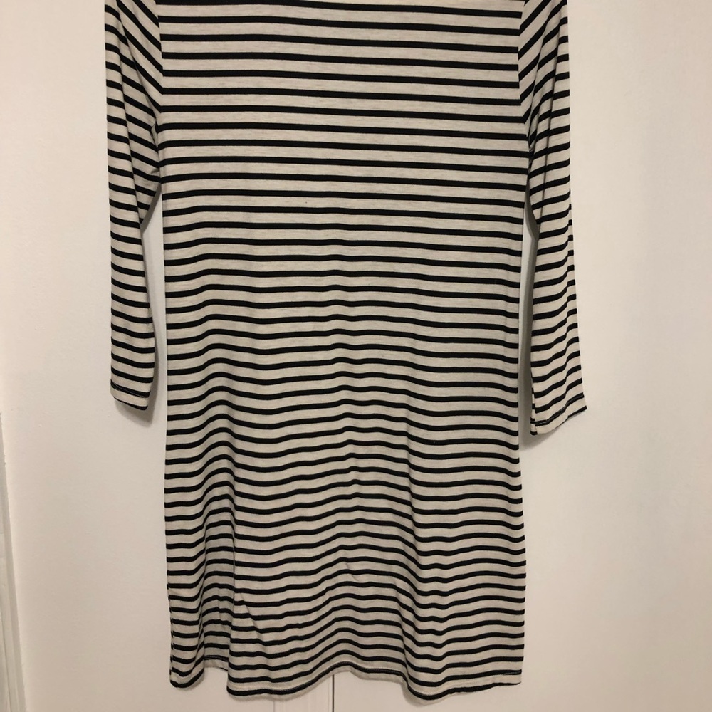 STRIPED T-SHIRT DRESS - Picture 3 of 3